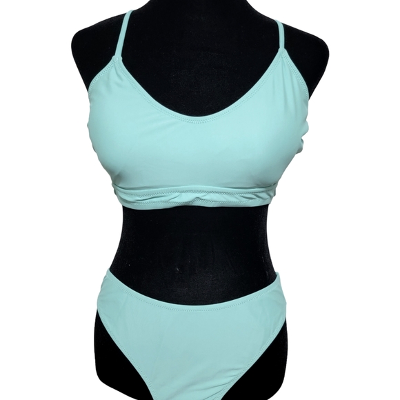 Cupshe Other - CUPSHE BIKINI Women's Bathing Suit Aqua - L